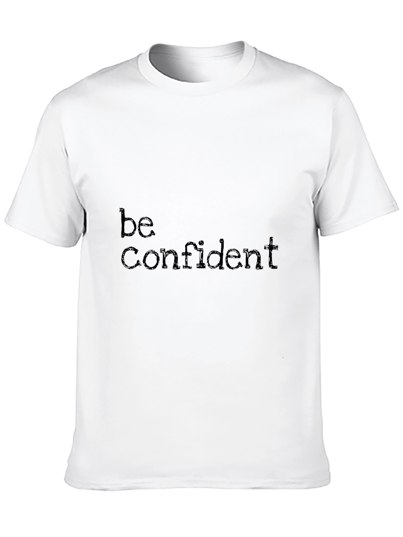 Be Confident Black T-Shirt