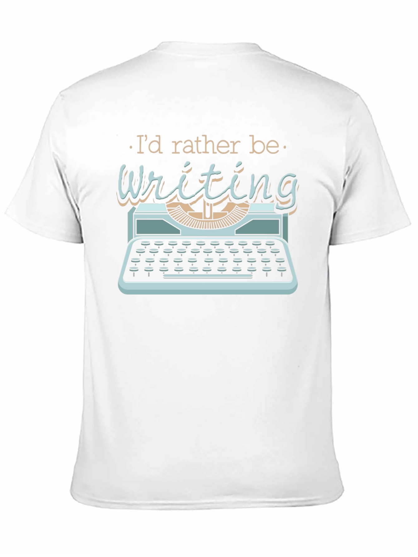 Id Rather Be Writing Graphic Tee