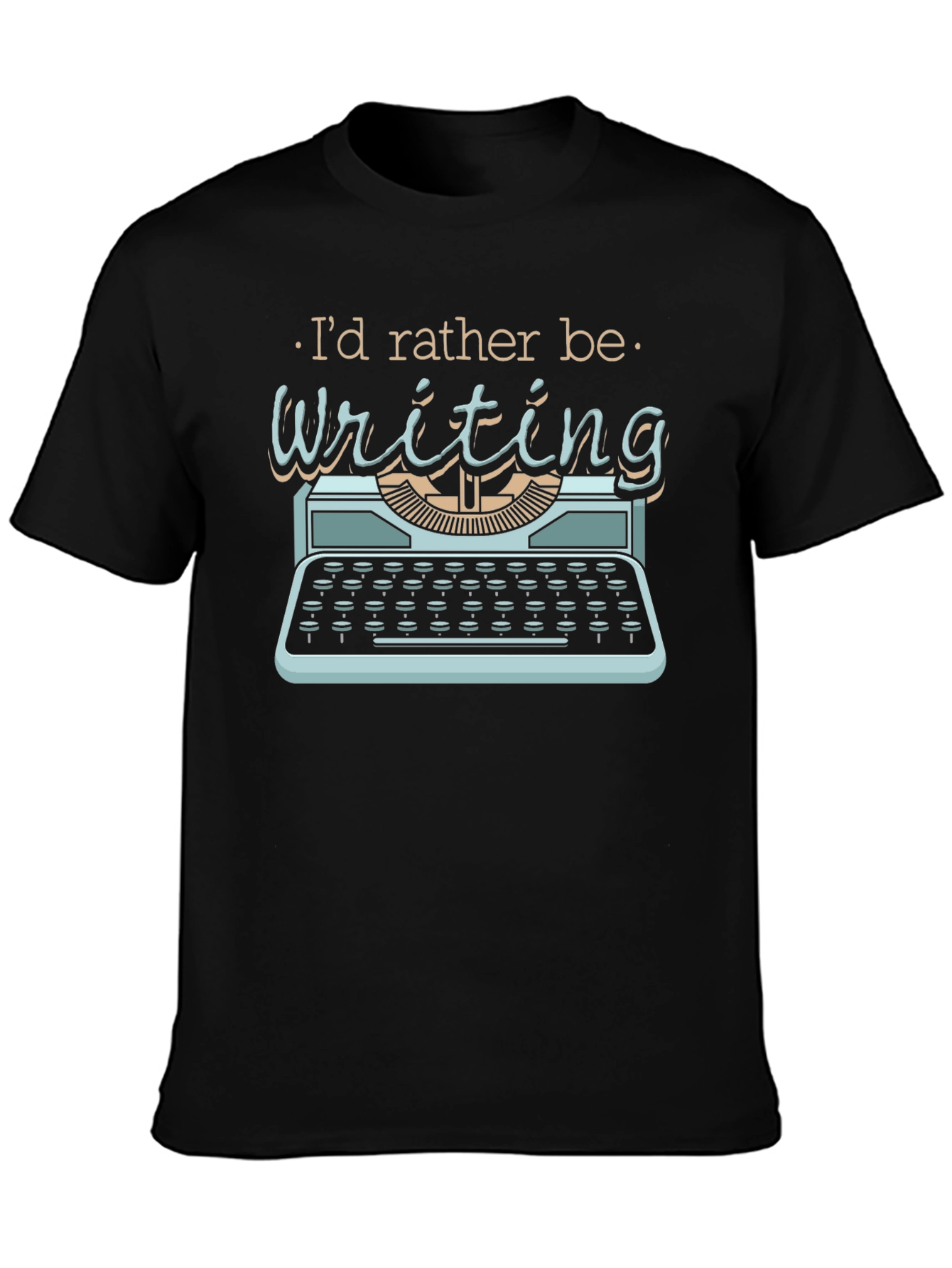 Id Rather Be Writing Graphic Tee