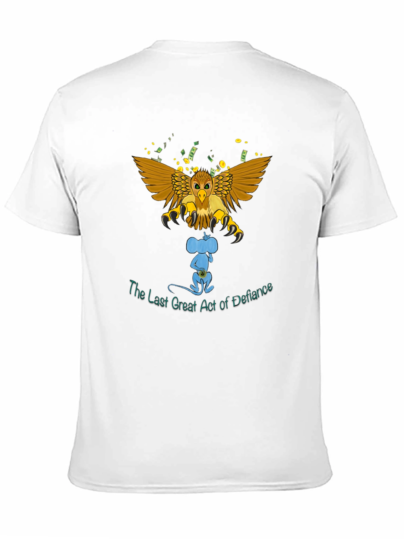 Defiant Mouse Graphic T-Shirt