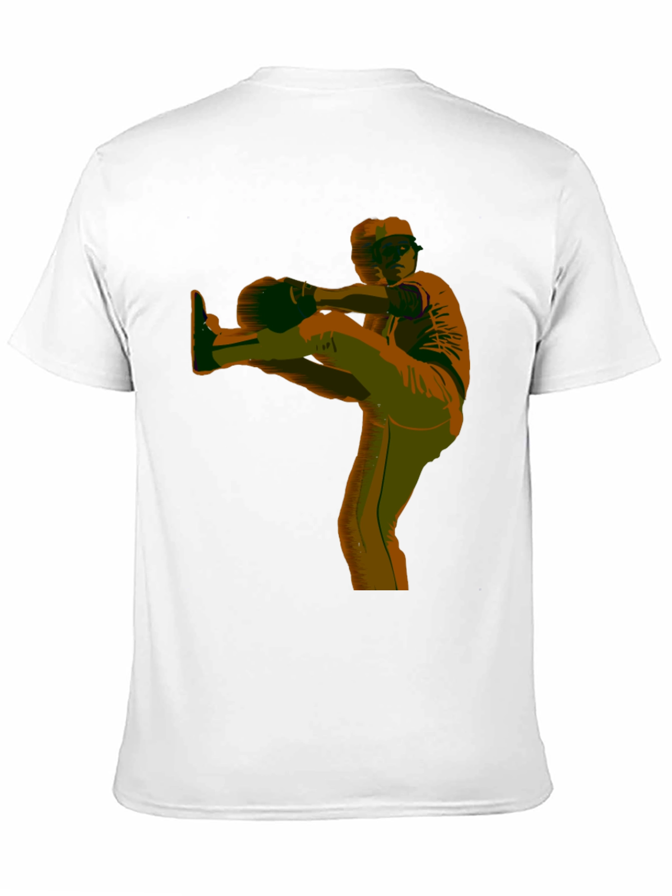 Baseball Pitcher Graphic Tee