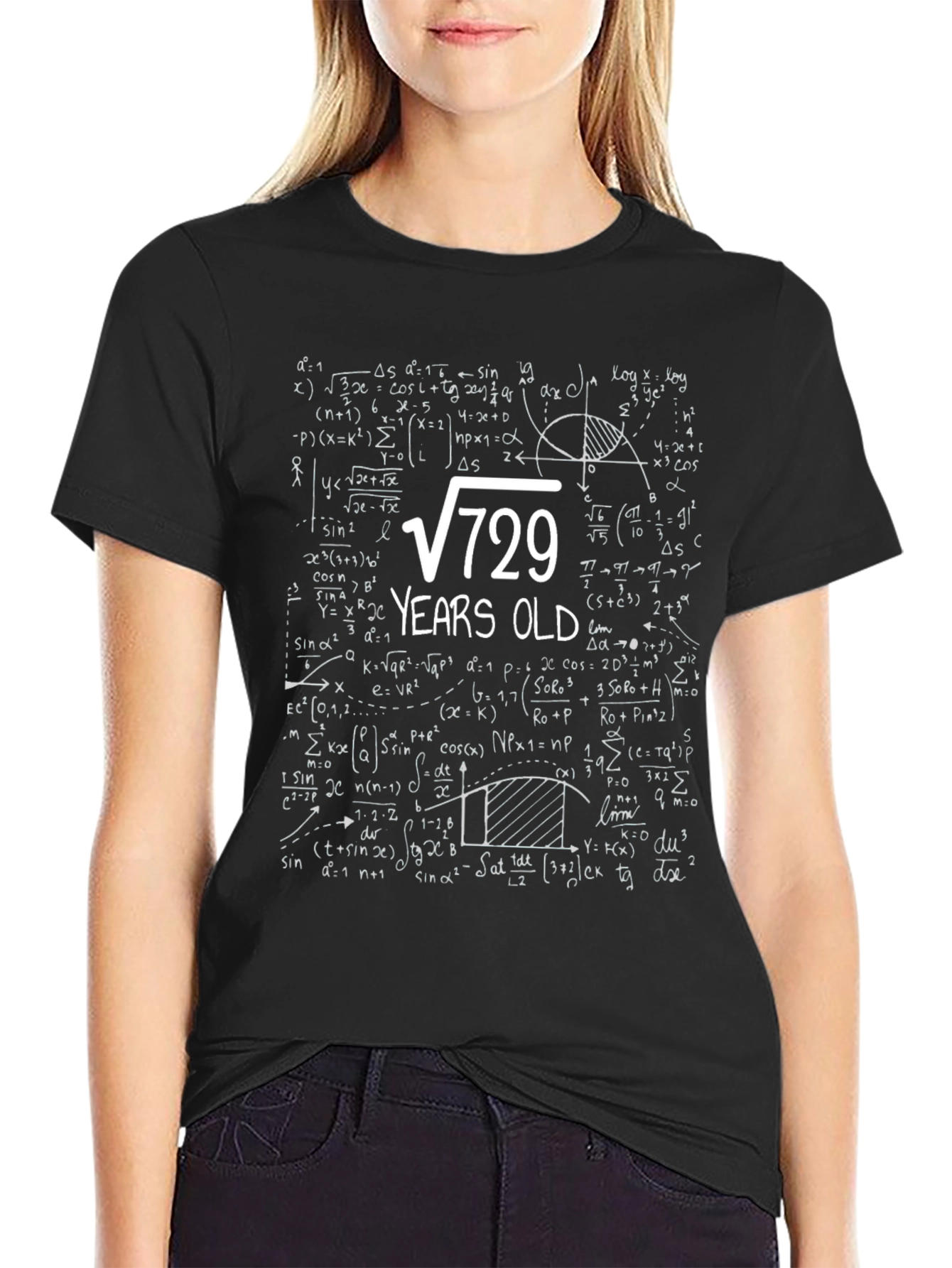 Math Formula 27th Birthday T-Shirt