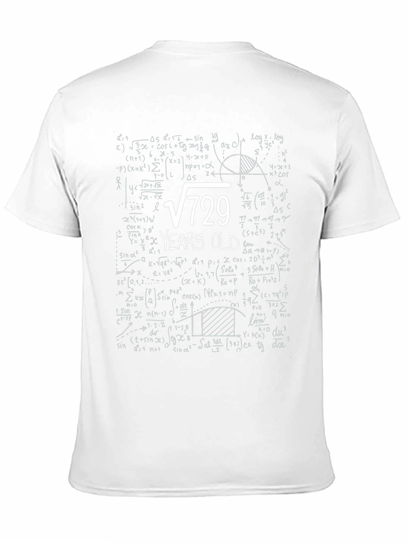Math Formula 27th Birthday T-Shirt
