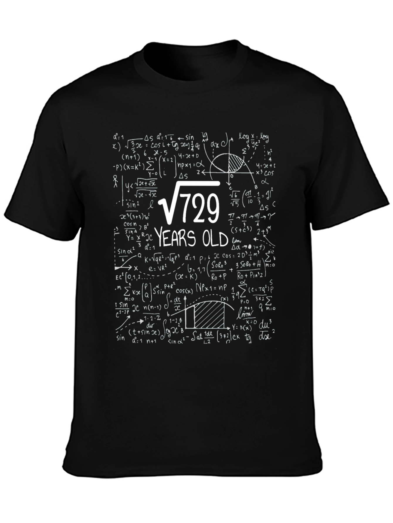 Math Formula 27th Birthday T-Shirt