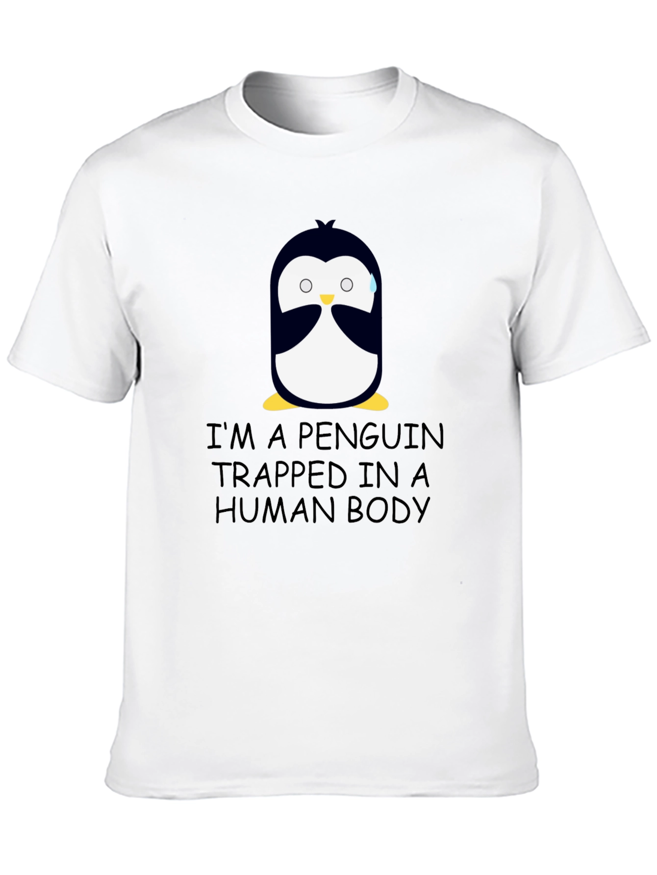 Penguin Trapped in Human Body T-Shirt
