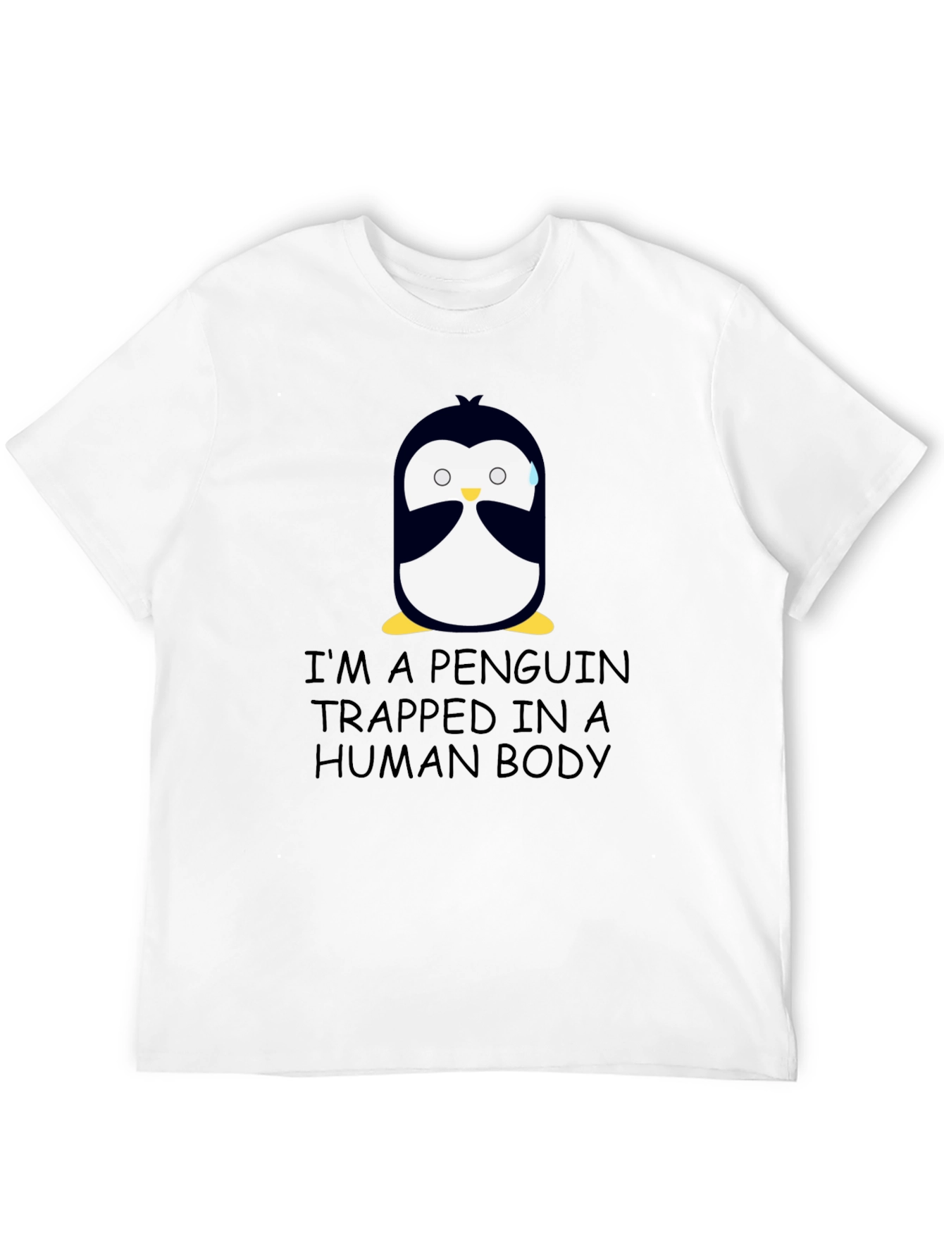 Penguin Trapped in Human Body T-Shirt