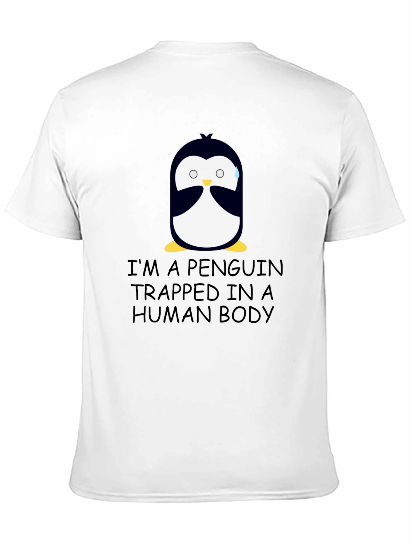 Penguin Trapped in Human Body T-Shirt