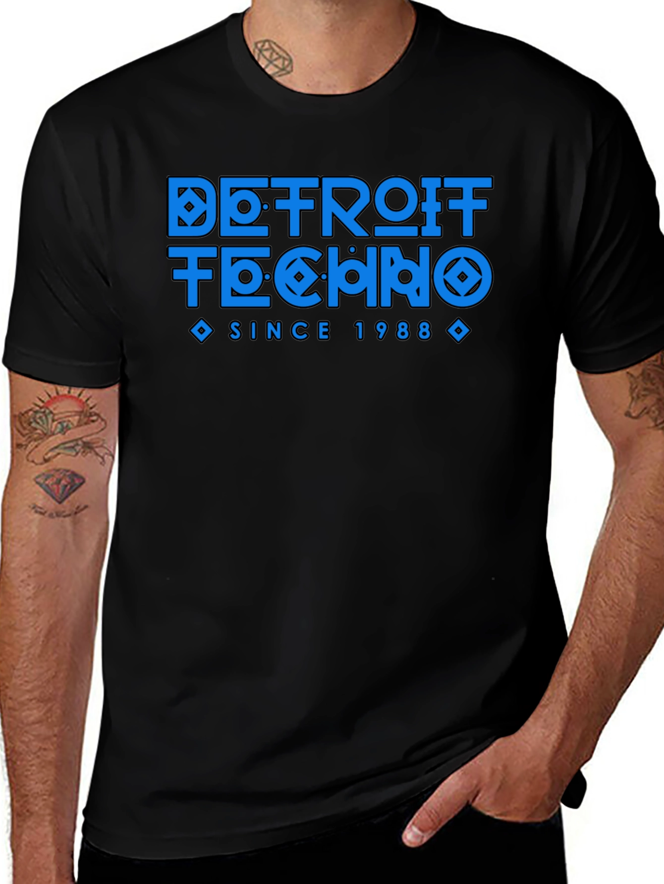 Detroit Techno Since 1988 Graphic T-Shirt