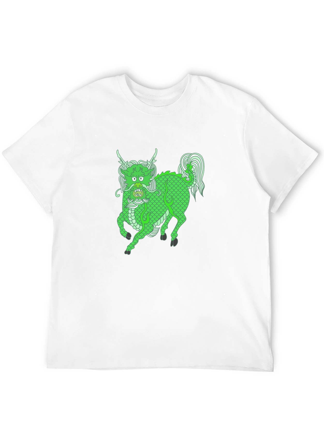 Green Dragon Graphic Tee - Stylish & Unique!
