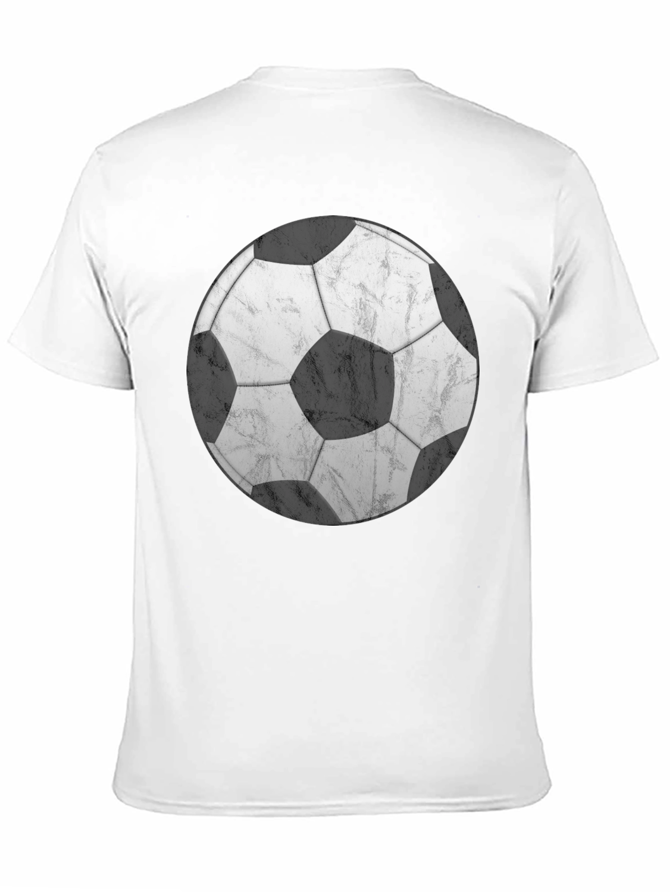 Soccer Ball Graphic T-Shirt - Classic Black Tee