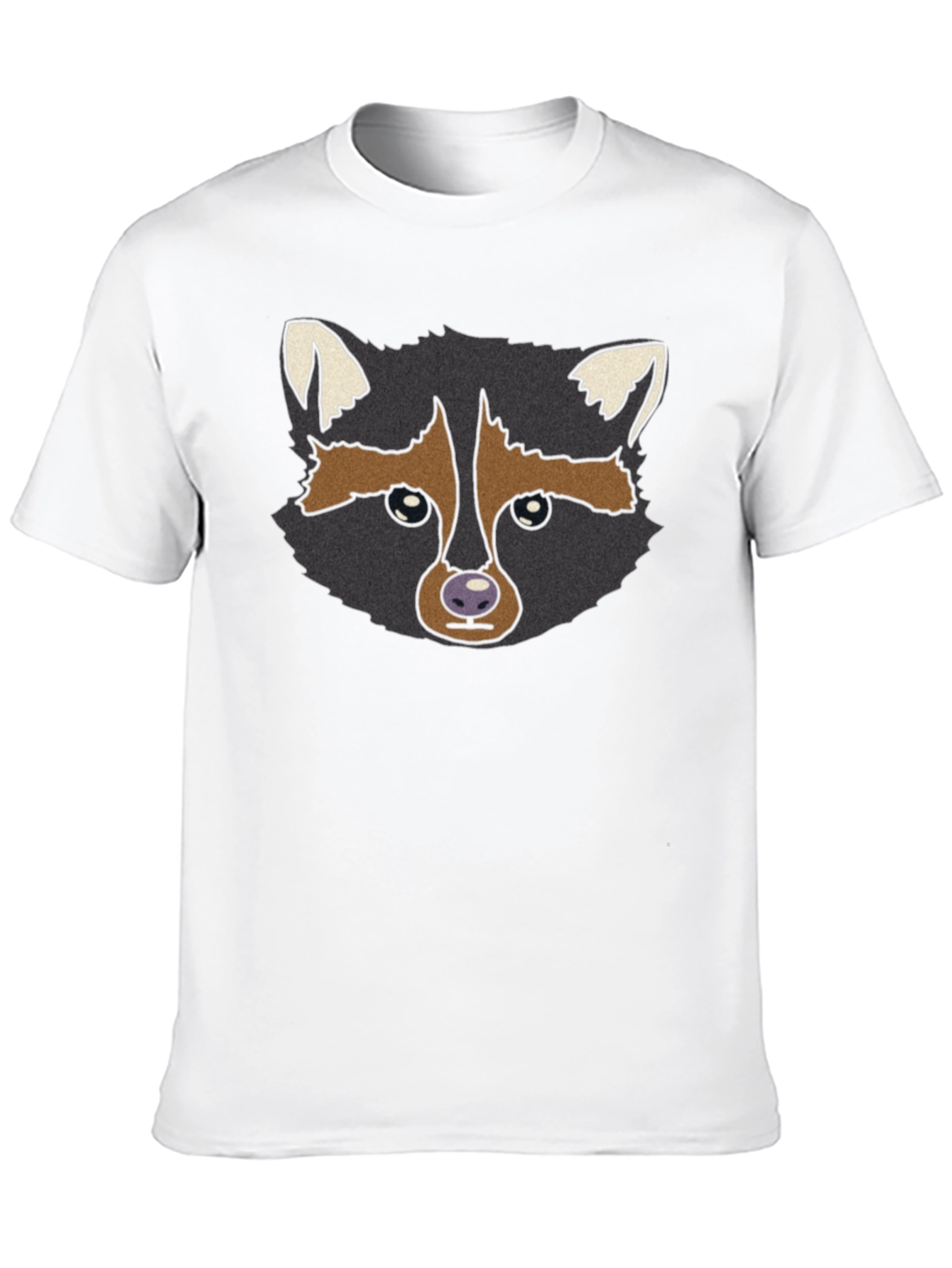 Raccoon Graphic T-Shirt - Cute Animal Tee