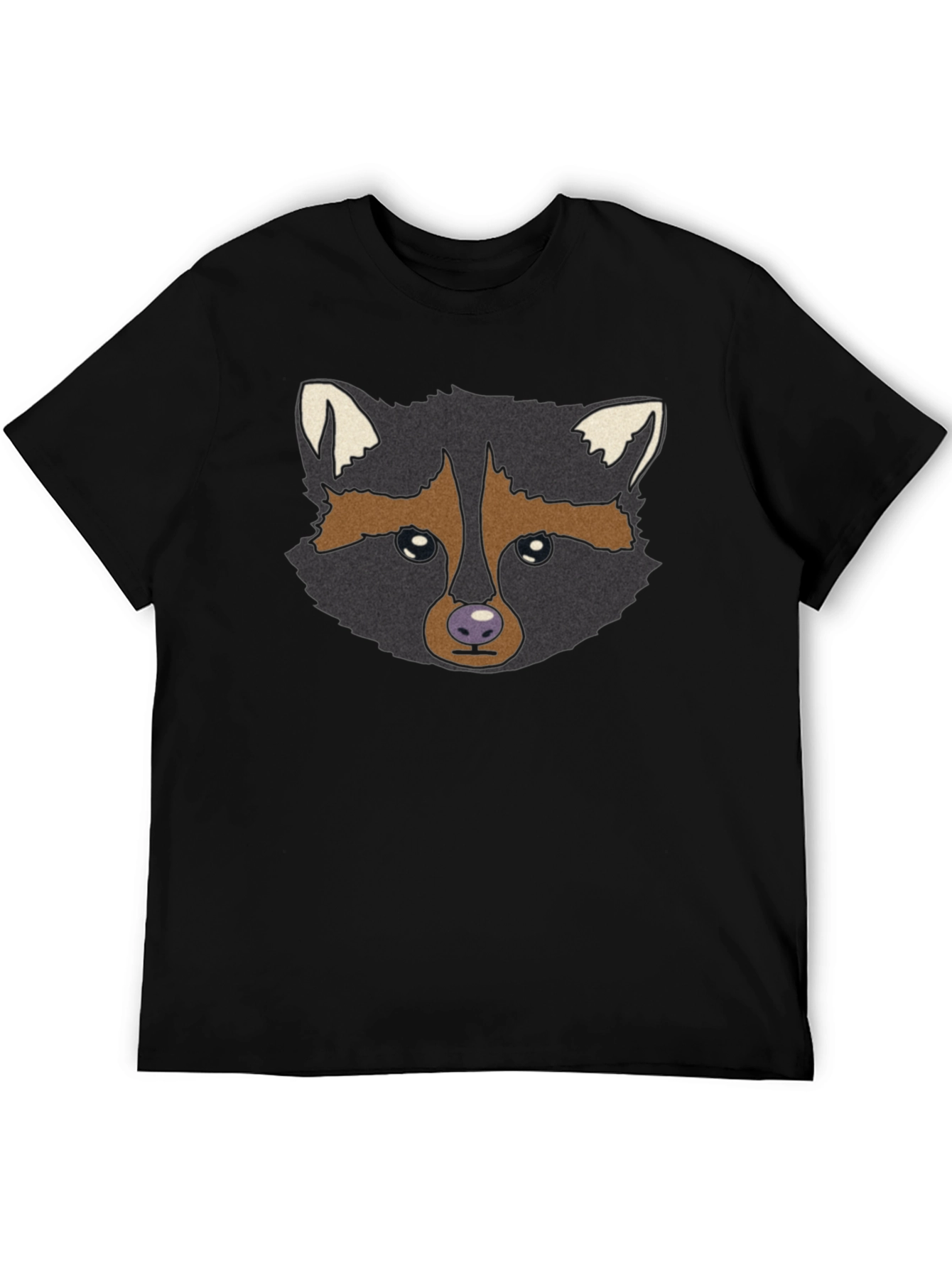 Raccoon Graphic T-Shirt - Cute Animal Tee