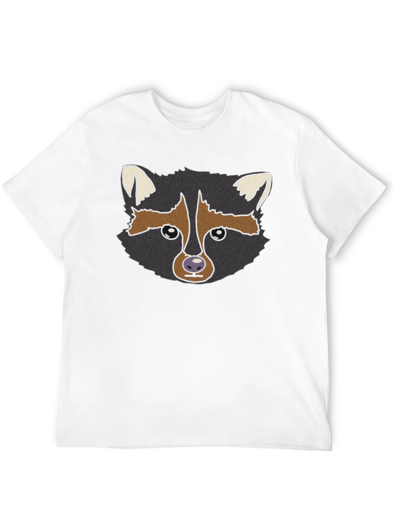 Raccoon Graphic T-Shirt - Cute Animal Tee