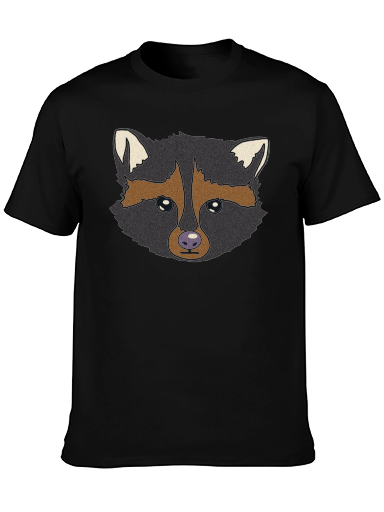 Raccoon Graphic T-Shirt - Cute Animal Tee