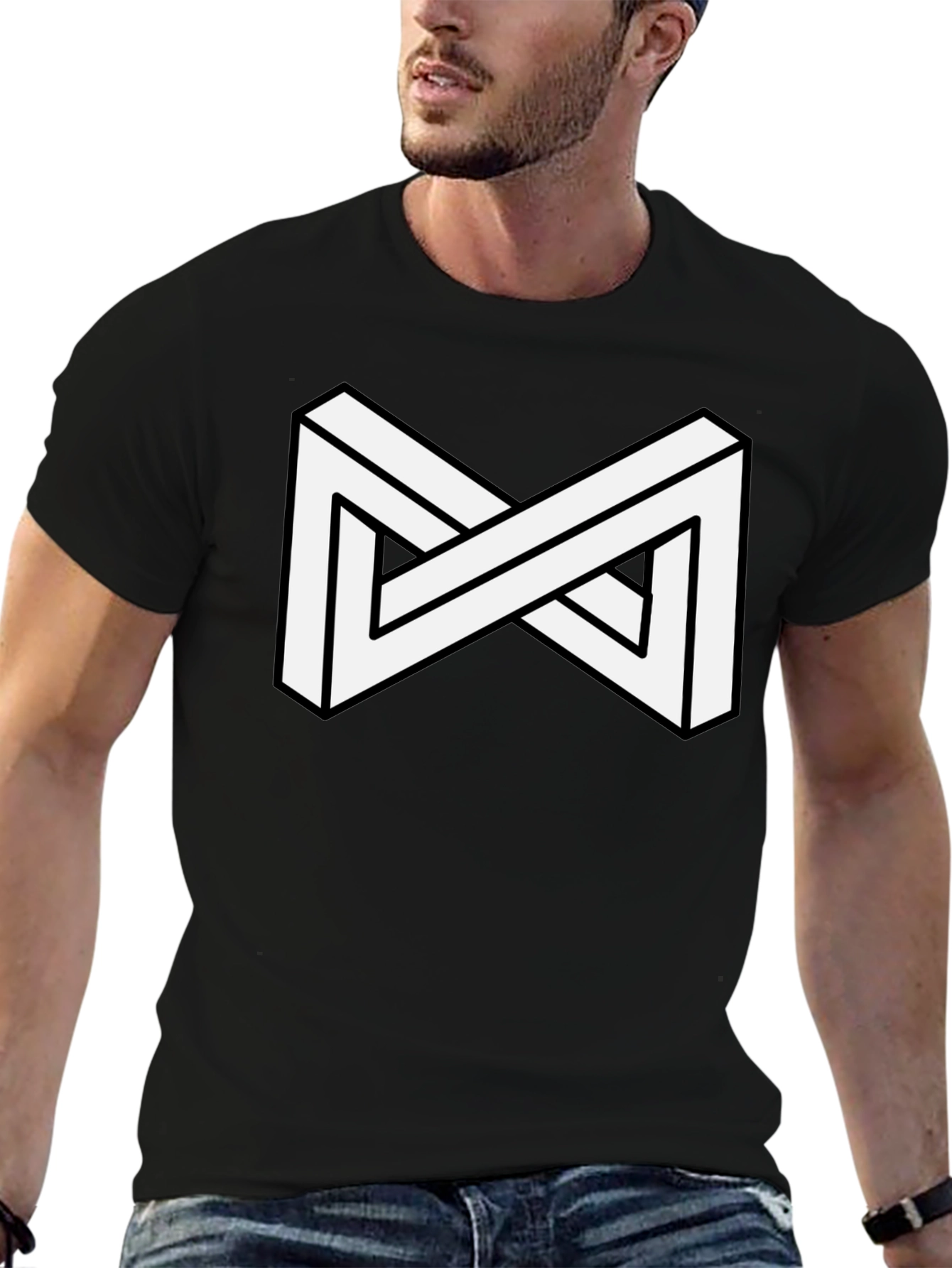 Impossible Shape Black T-Shirt