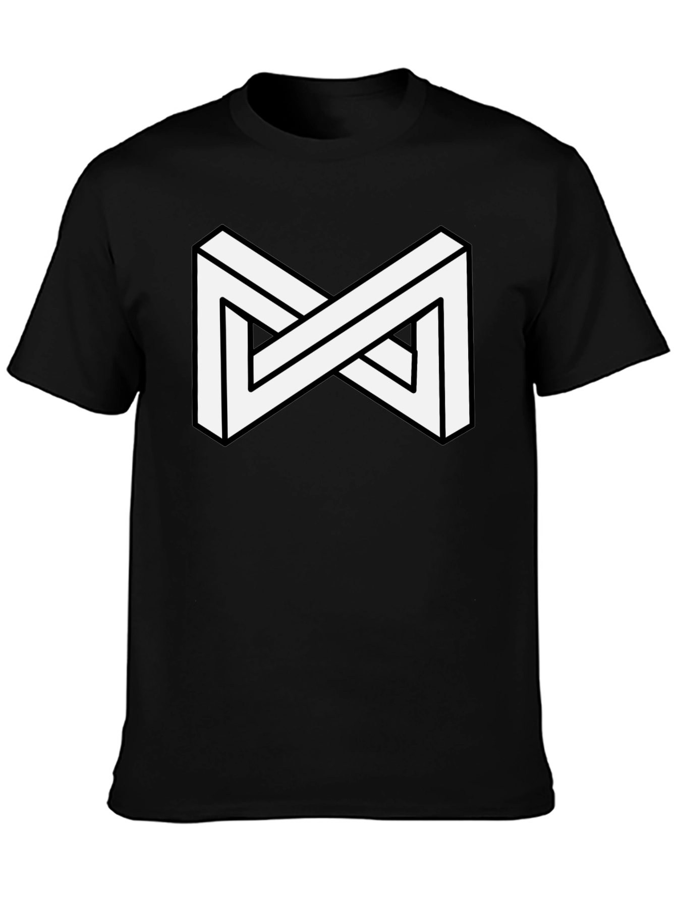 Impossible Shape Black T-Shirt