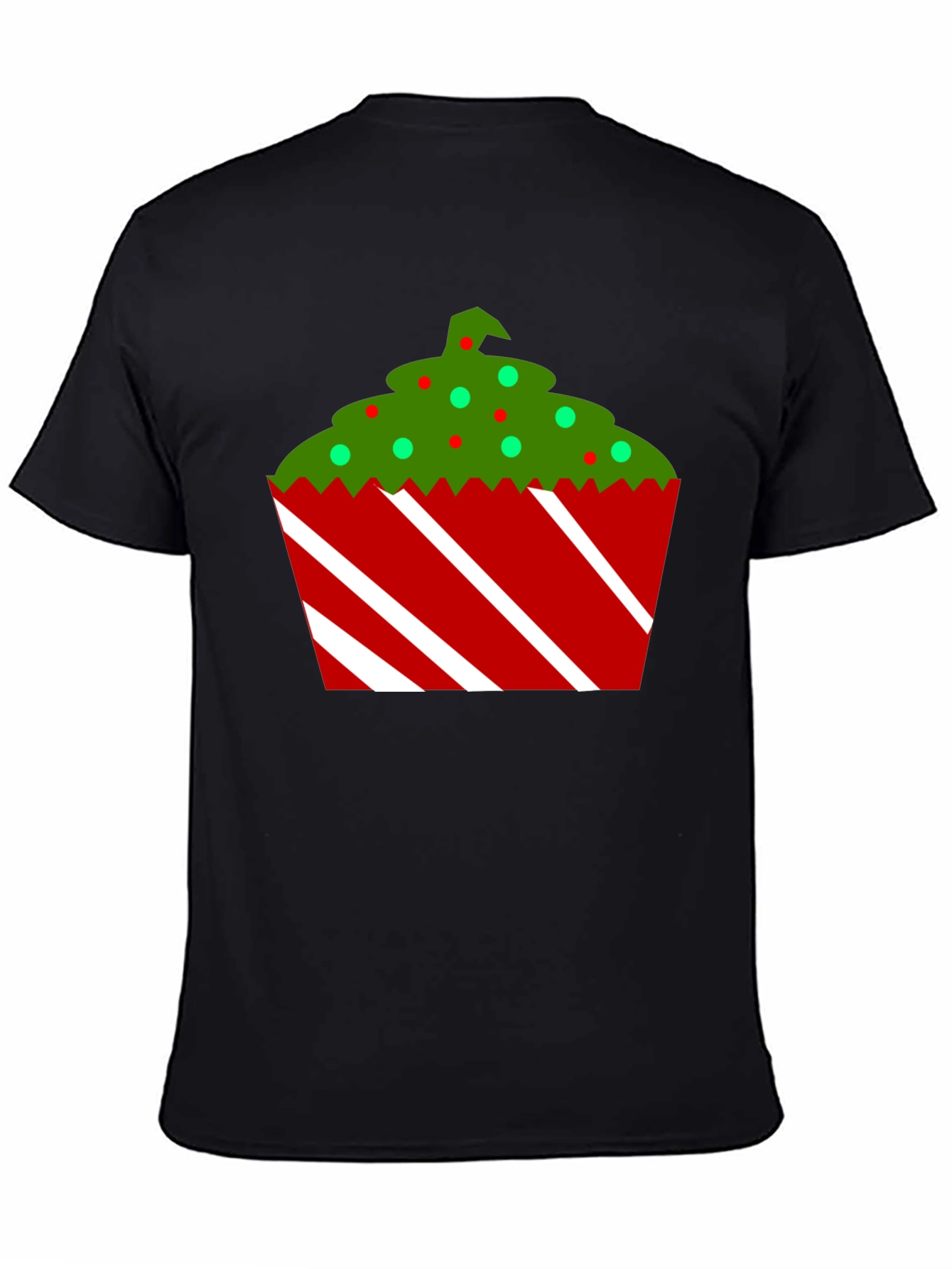 Festive Holiday Cupcake T-Shirt