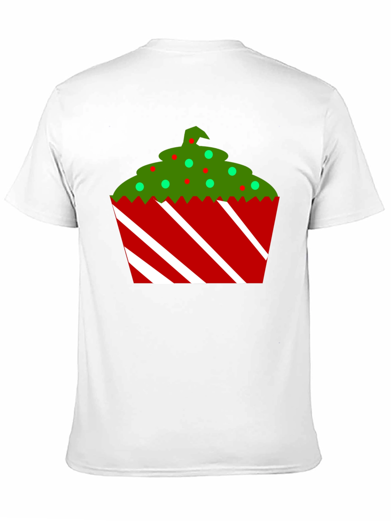 Festive Holiday Cupcake T-Shirt