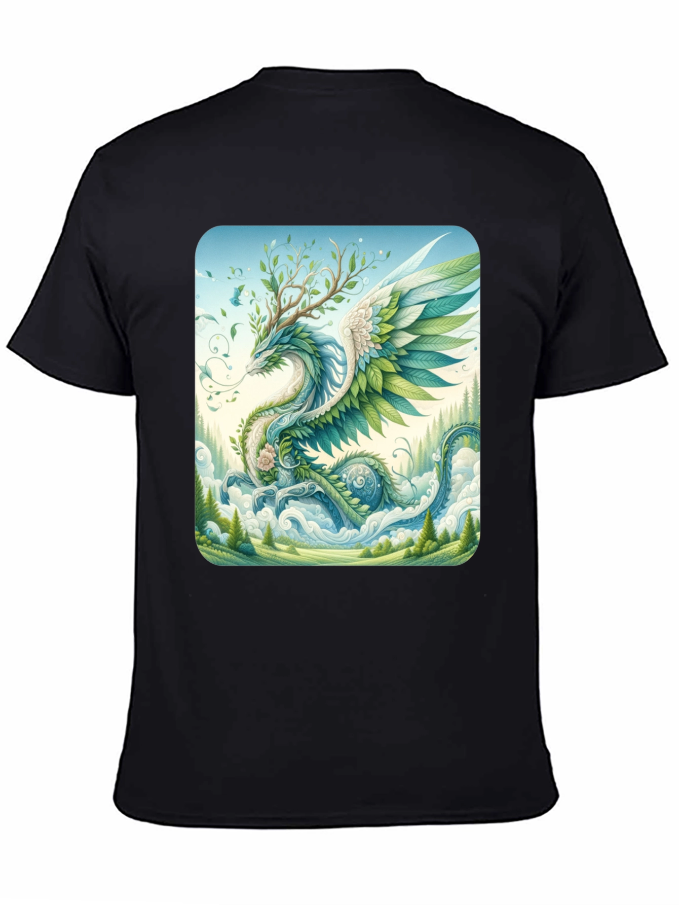 Nature Dragon Graphic Tee