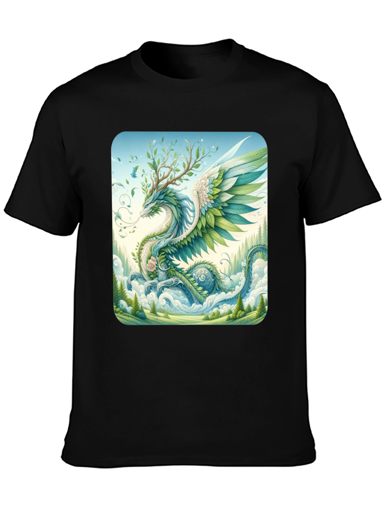 Nature Dragon Graphic Tee