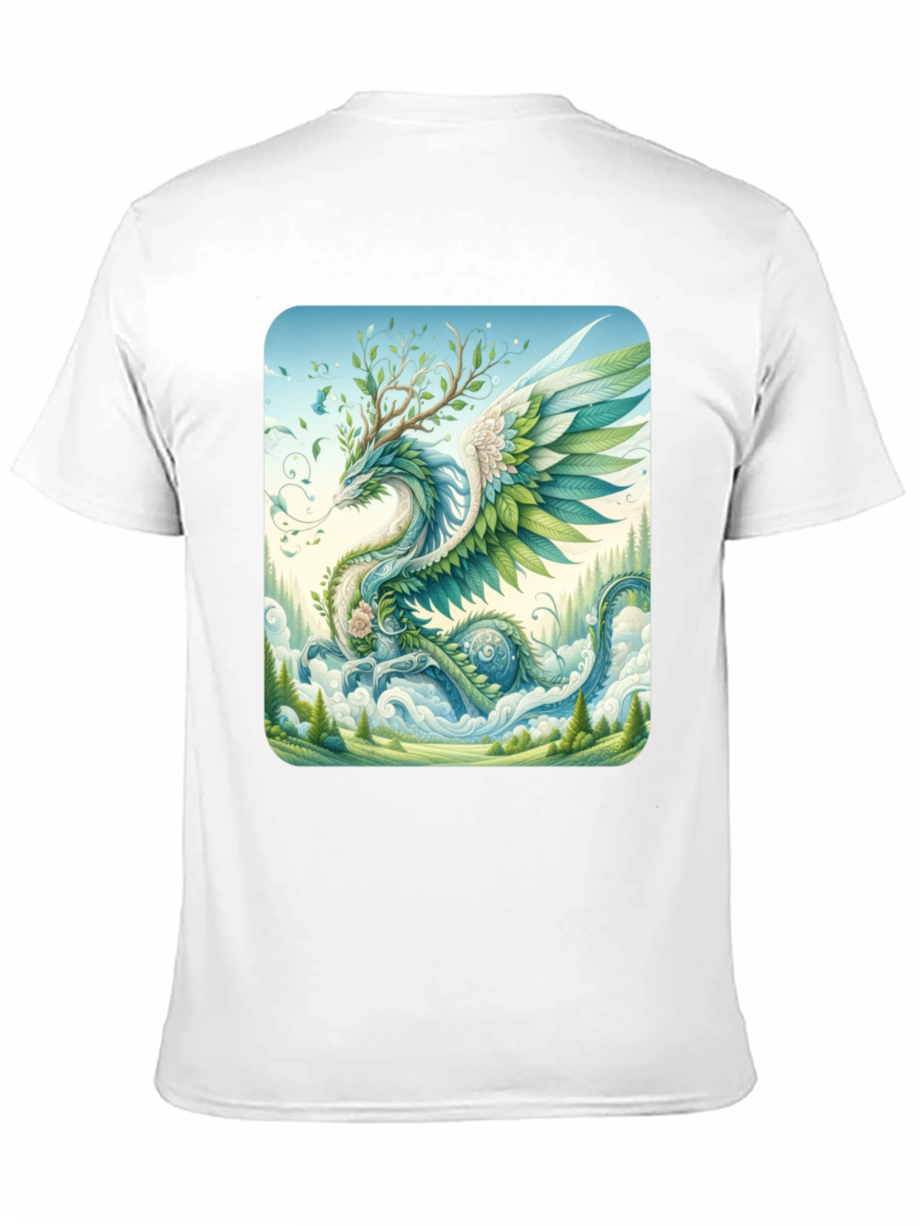 Nature Dragon Graphic Tee