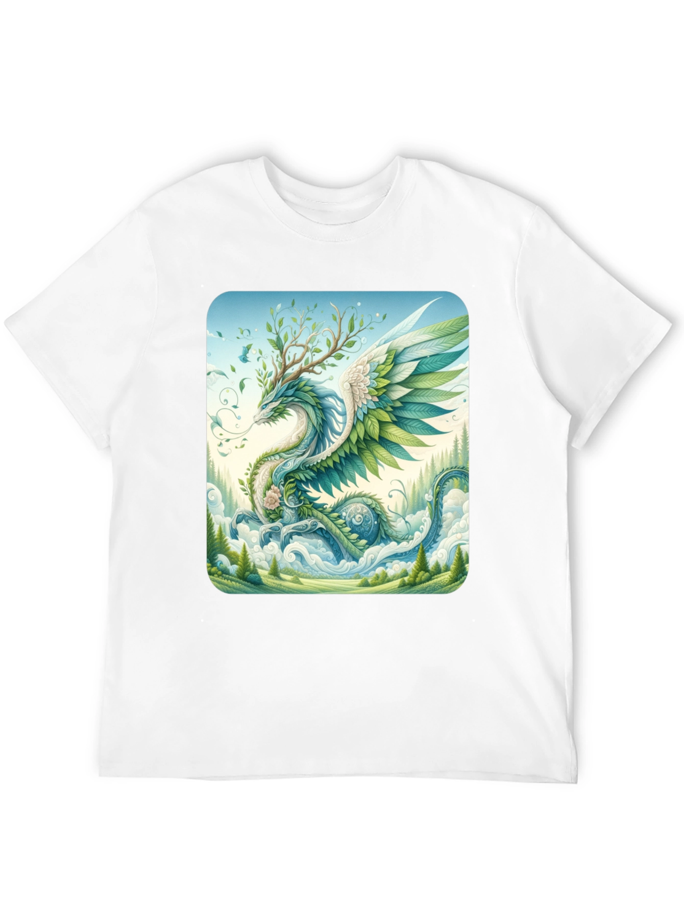 Nature Dragon Graphic Tee