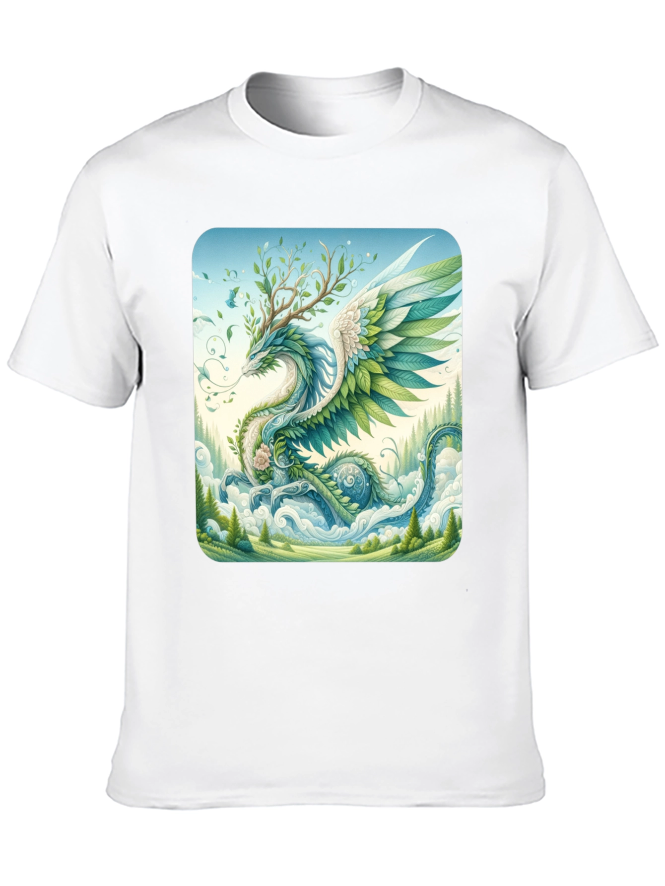 Nature Dragon Graphic Tee