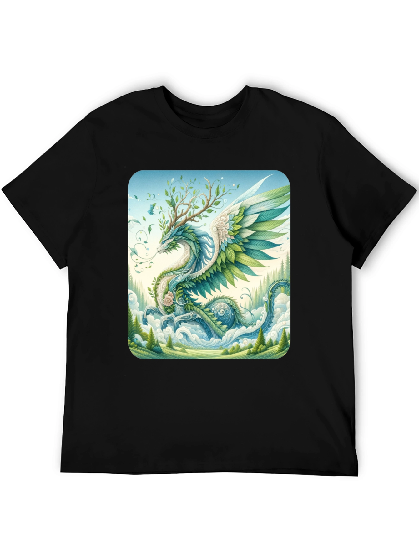 Nature Dragon Graphic Tee