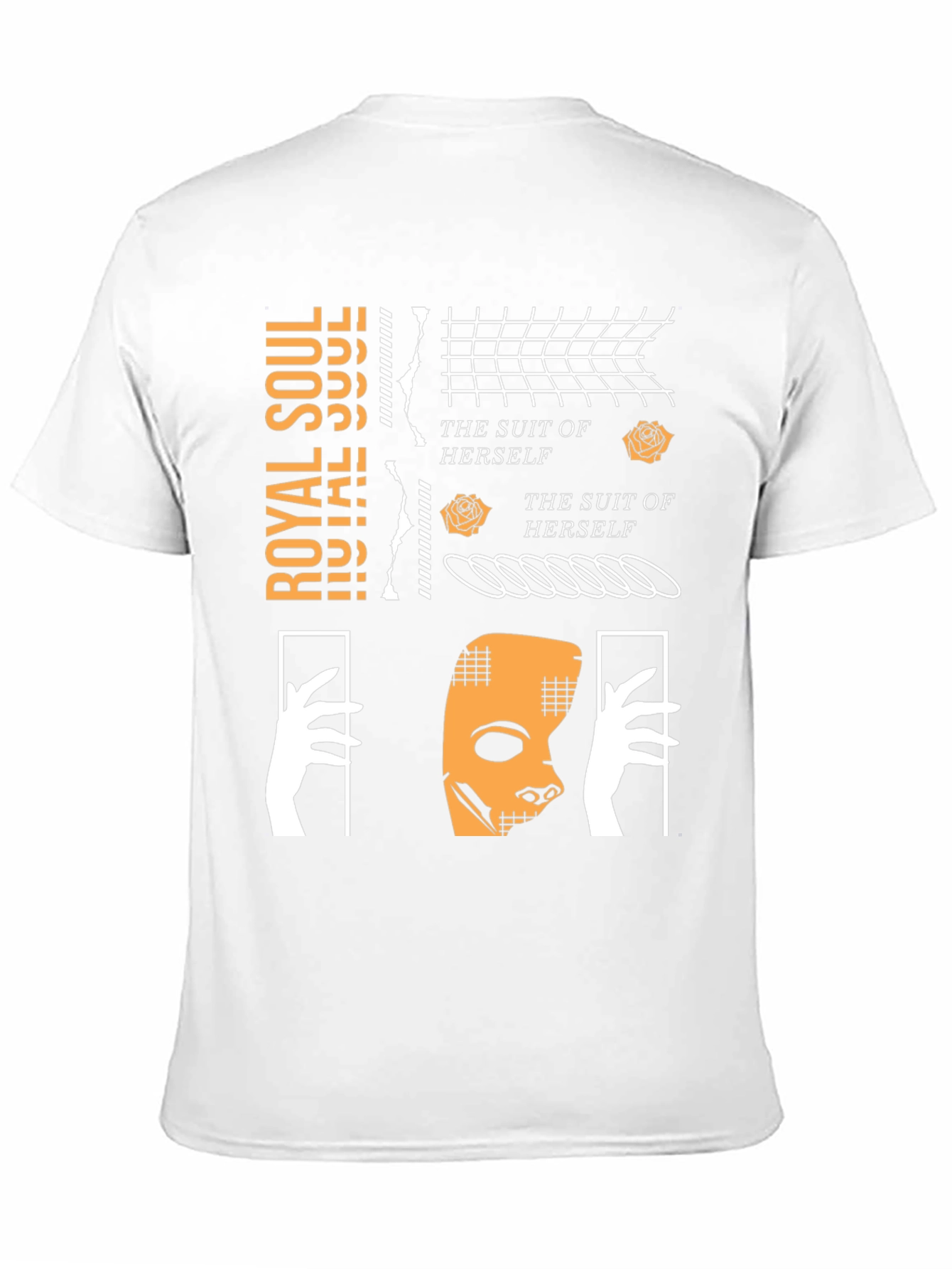 Royal Soul Graphic Print T-Shirt - Unique Artistic Design