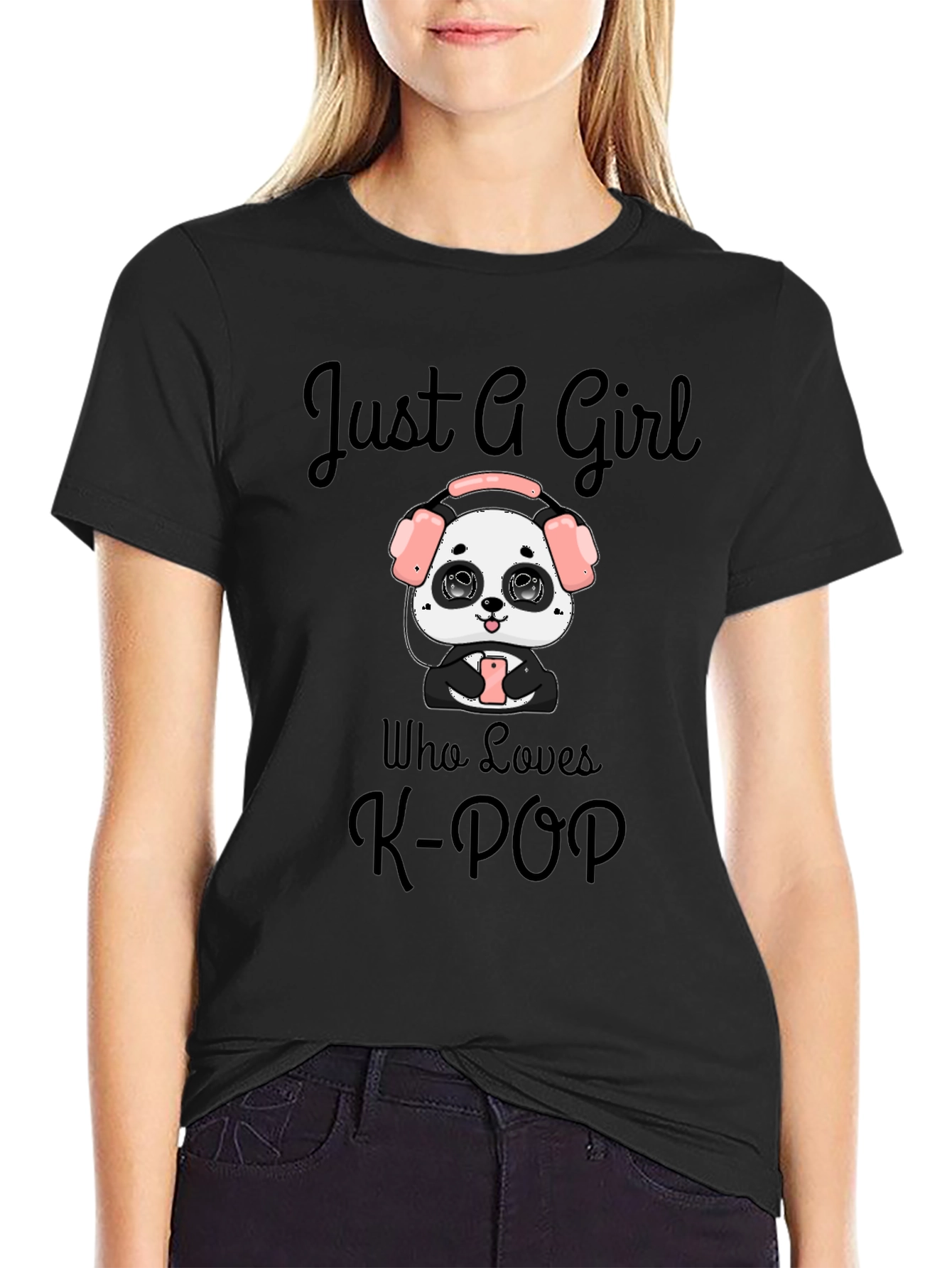 Just a Girl Who Loves K-POP T-Shirt
