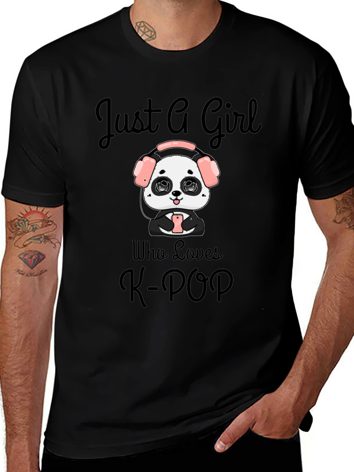 Just a Girl Who Loves K-POP T-Shirt