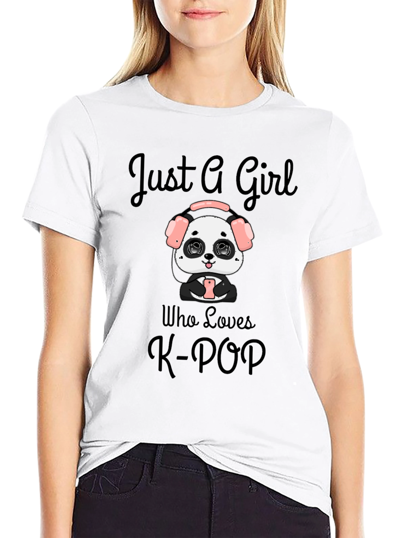 Just a Girl Who Loves K-POP T-Shirt