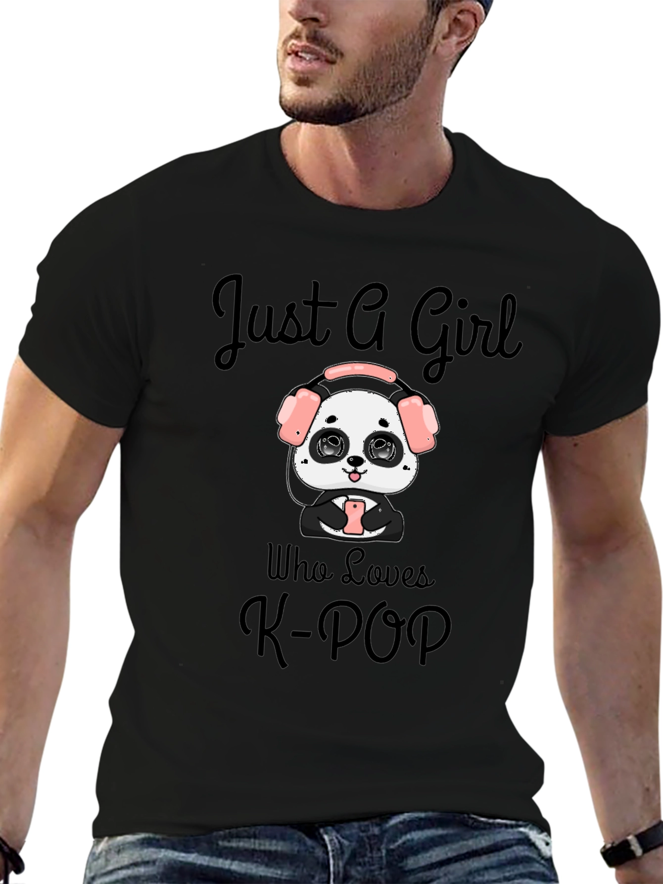Just a Girl Who Loves K-POP T-Shirt