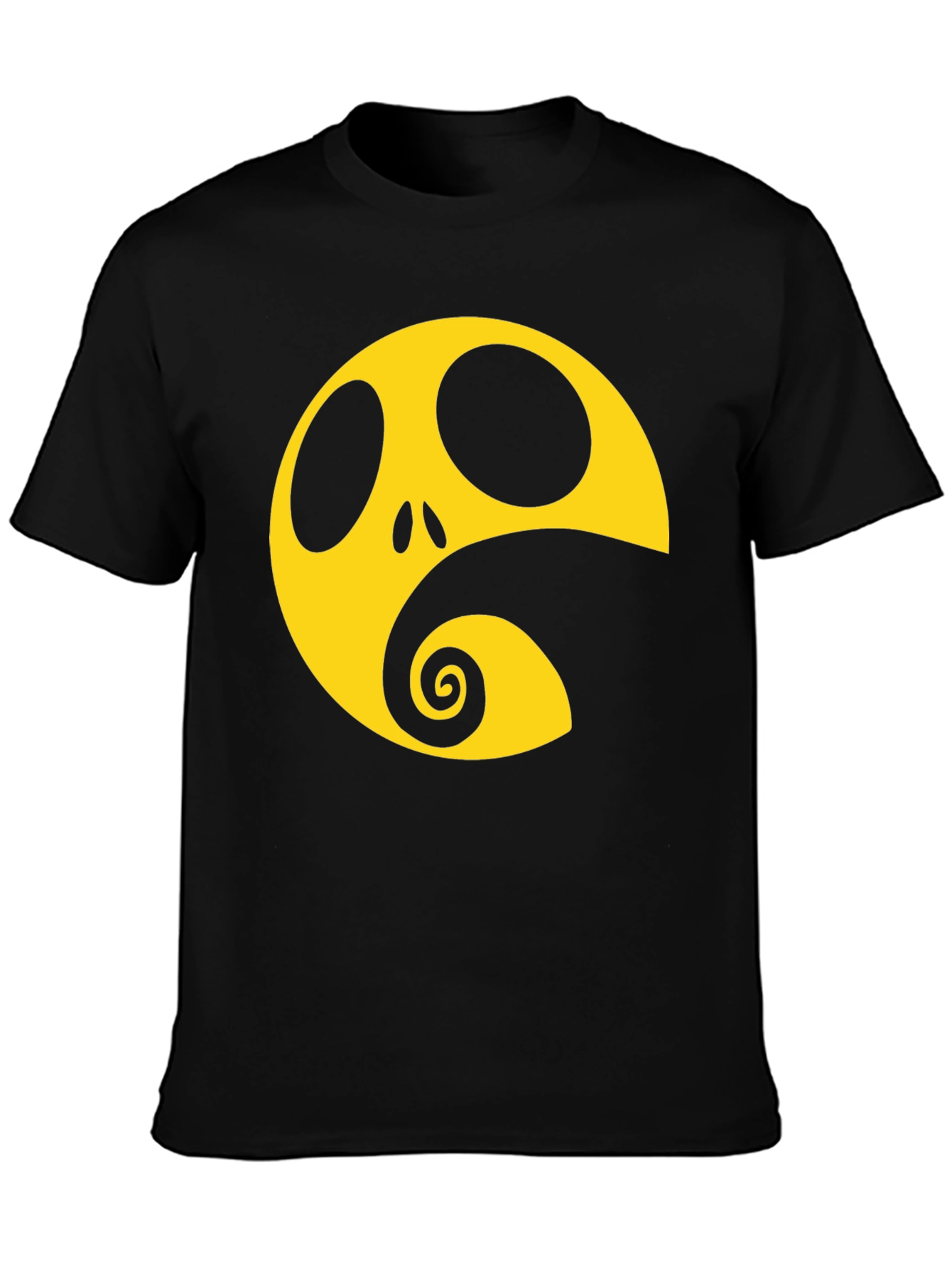 Nightmare Before Christmas T-Shirt Yellow and Black