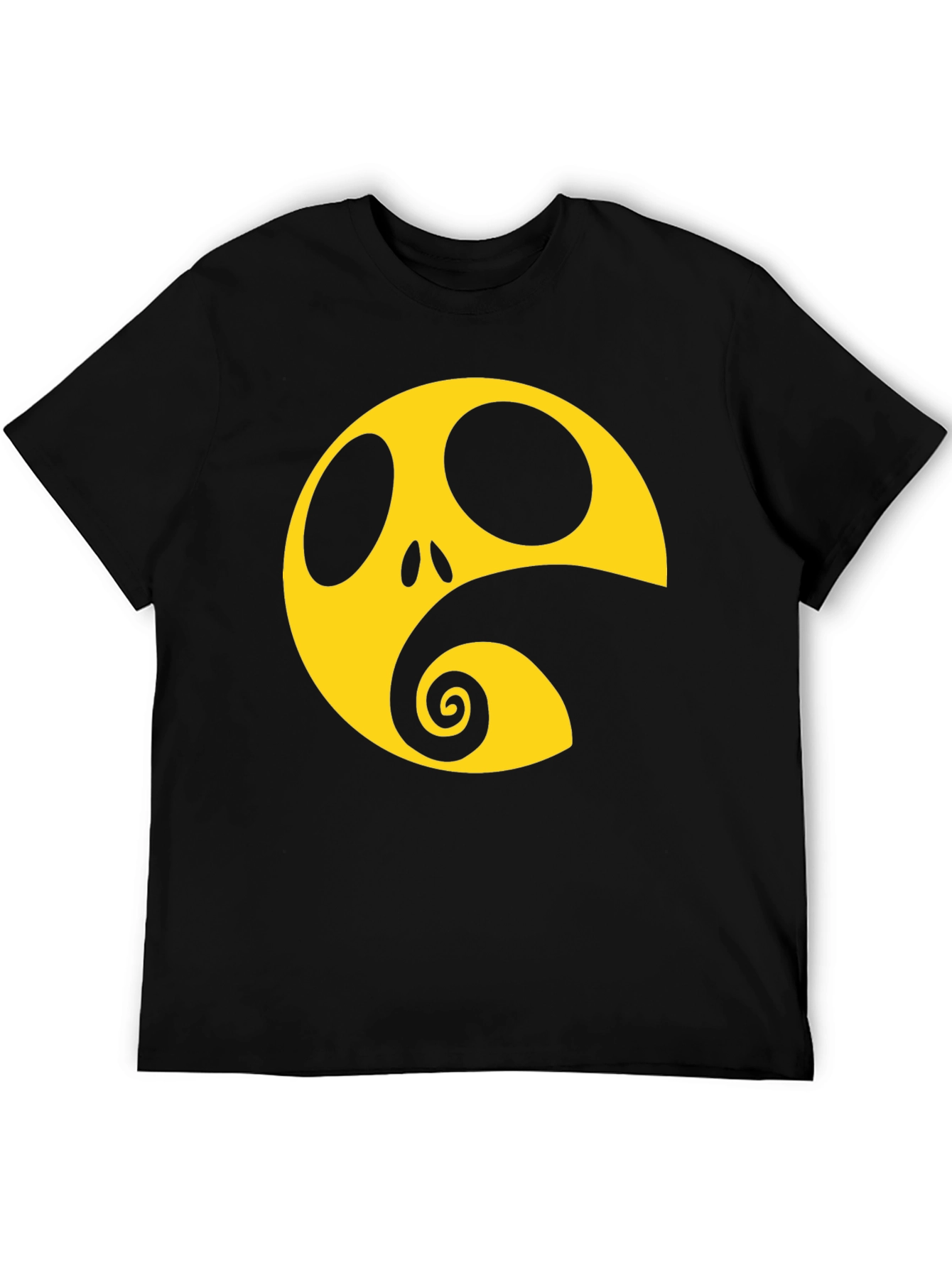 Nightmare Before Christmas T-Shirt Yellow and Black