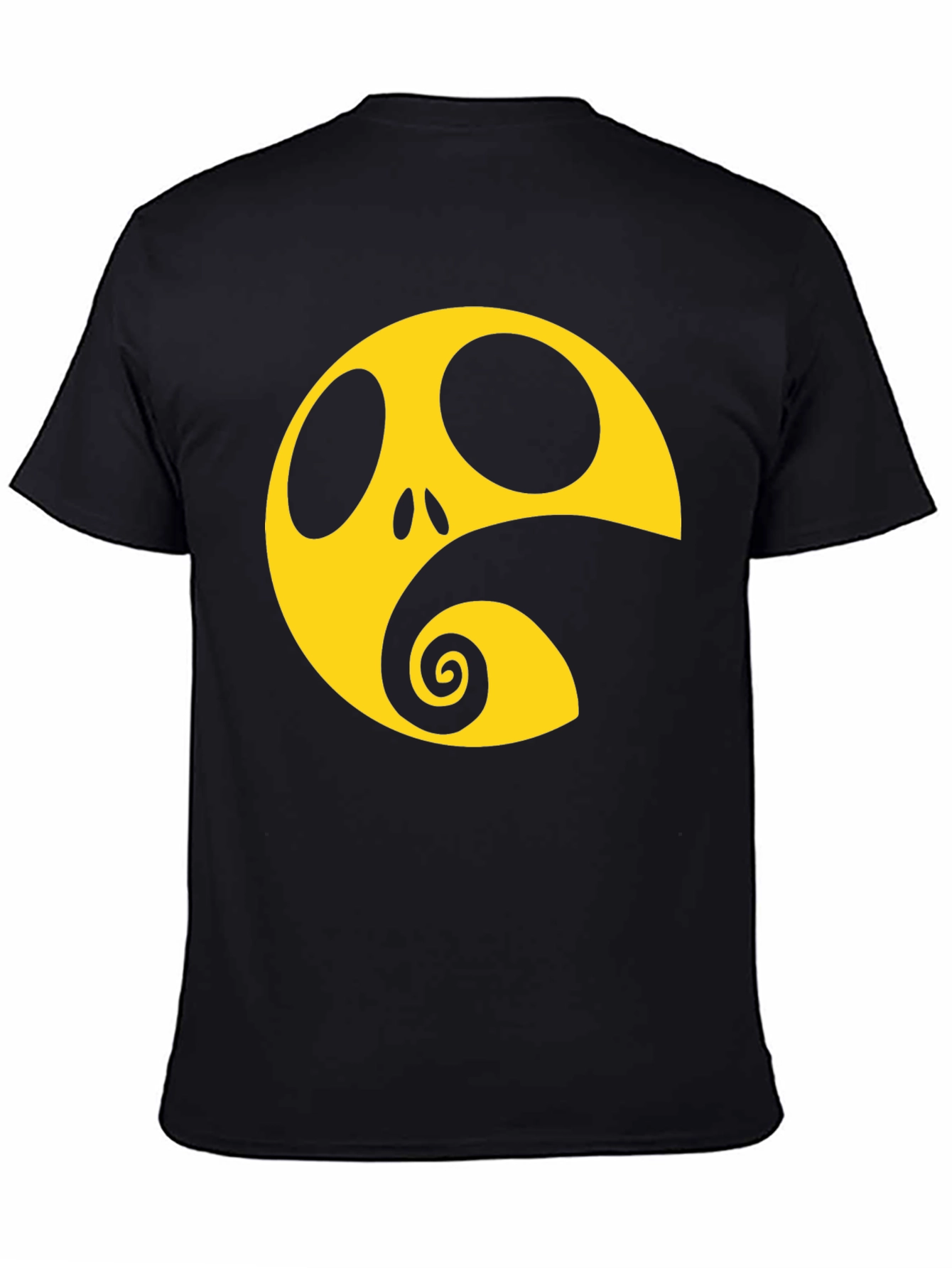 Nightmare Before Christmas T-Shirt Yellow and Black