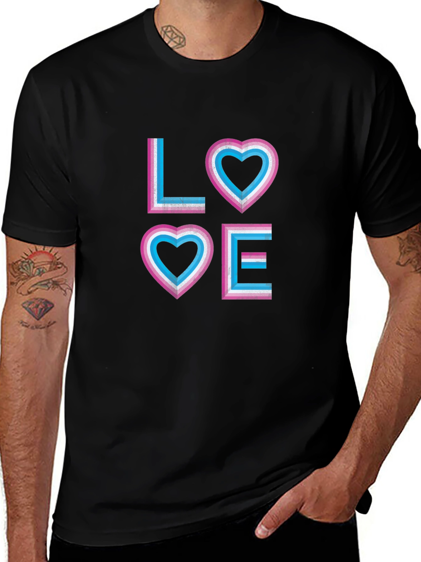 Transgender Pride Love T-Shirt