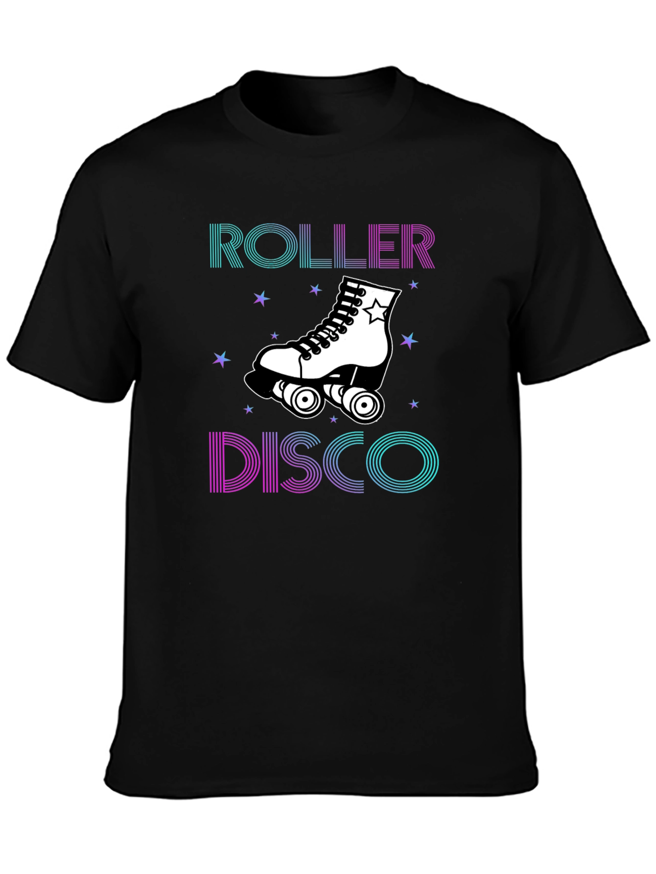 Roller Disco Graphic Tee - Retro Style
