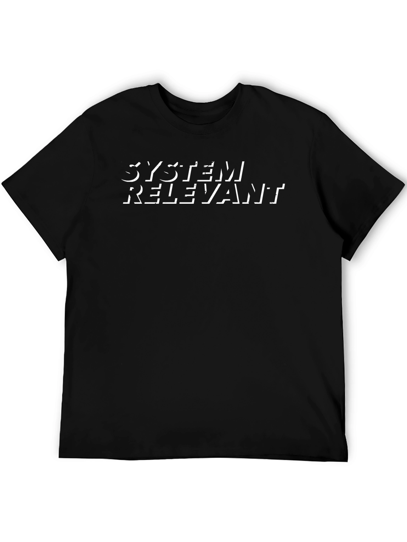 System Relevant Black T-Shirt