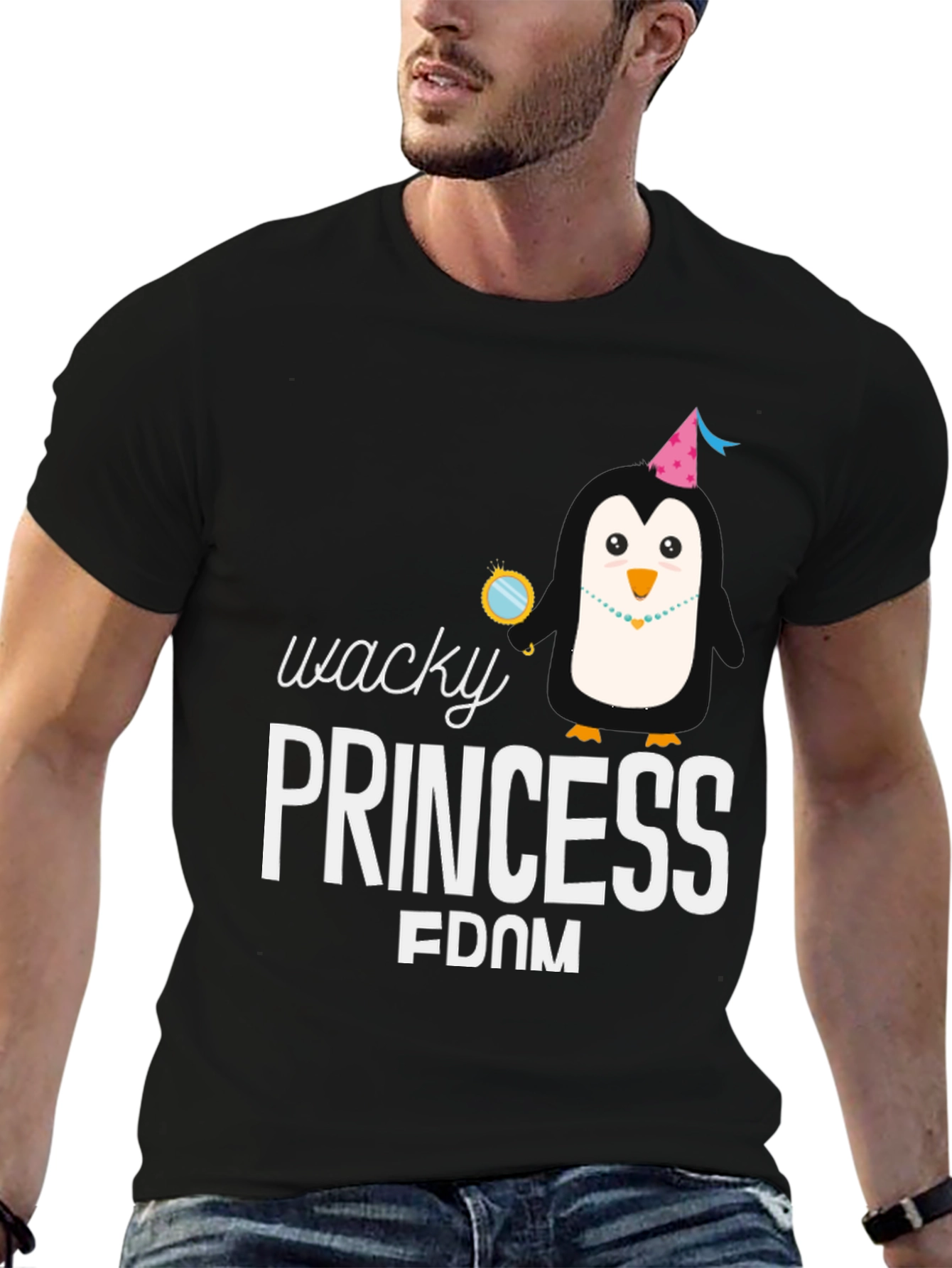 Wacky Princess FDOM Penguin Graphic T-Shirt