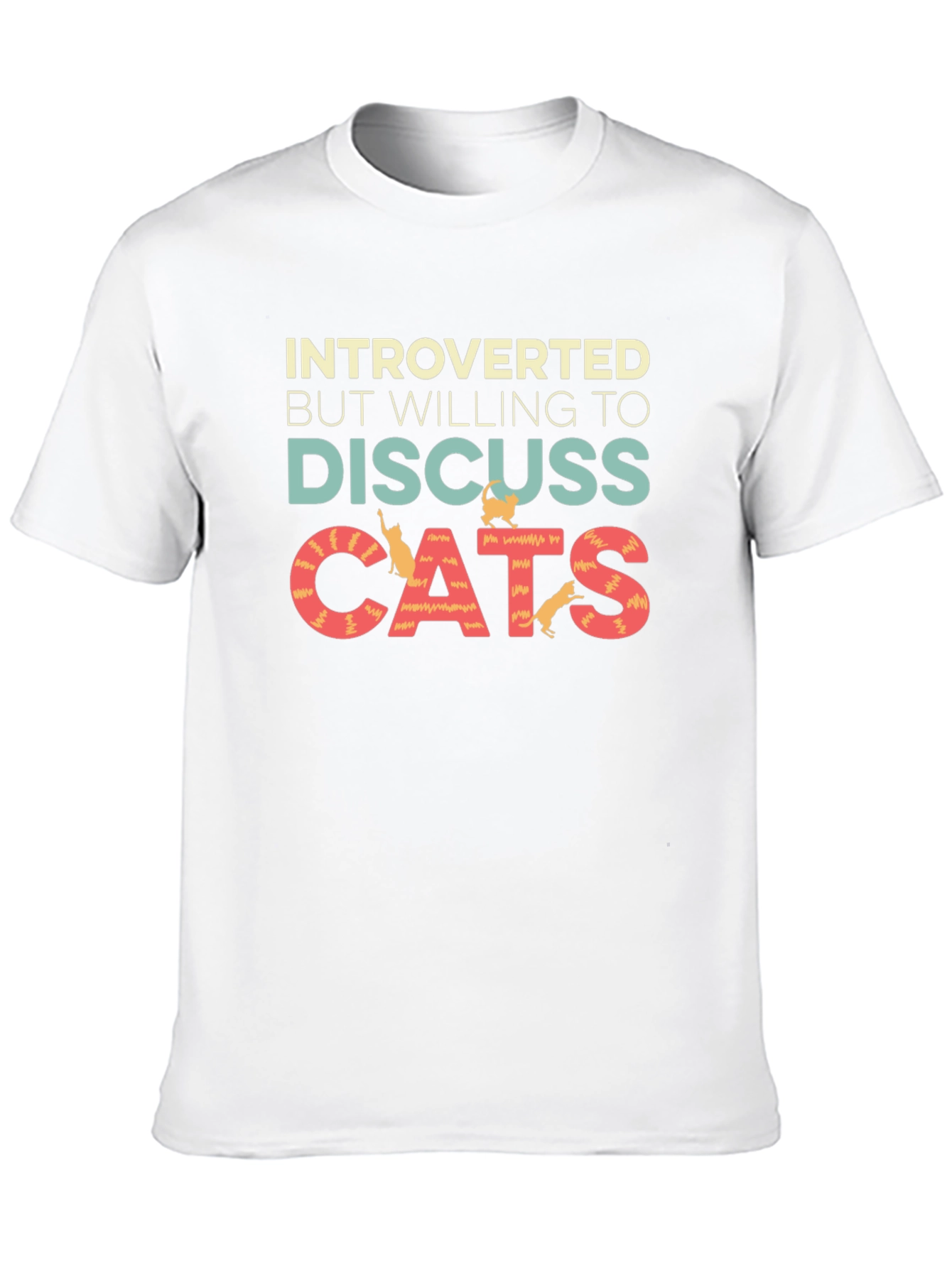 Introverted Cat Lover T-Shirt