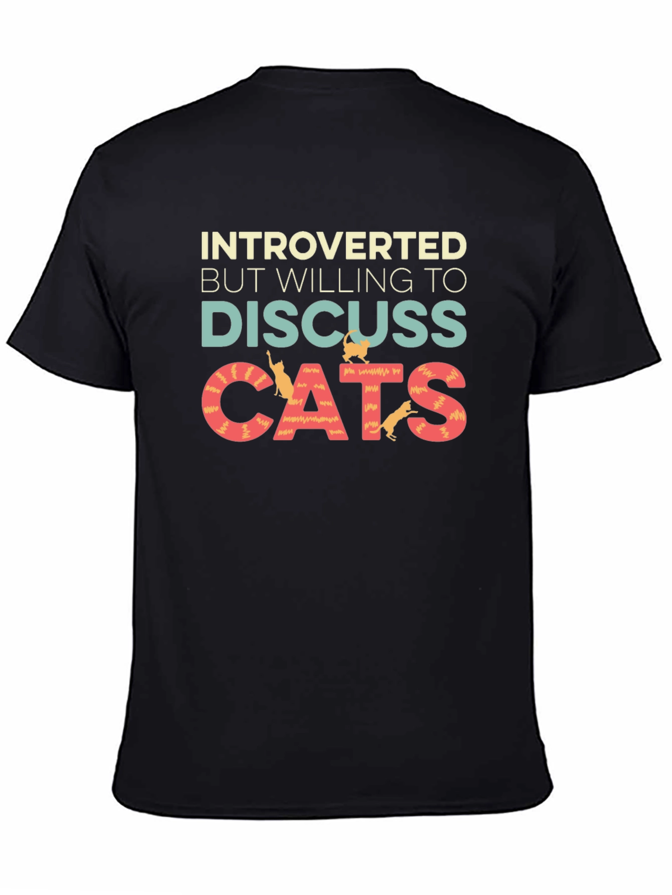 Introverted Cat Lover T-Shirt