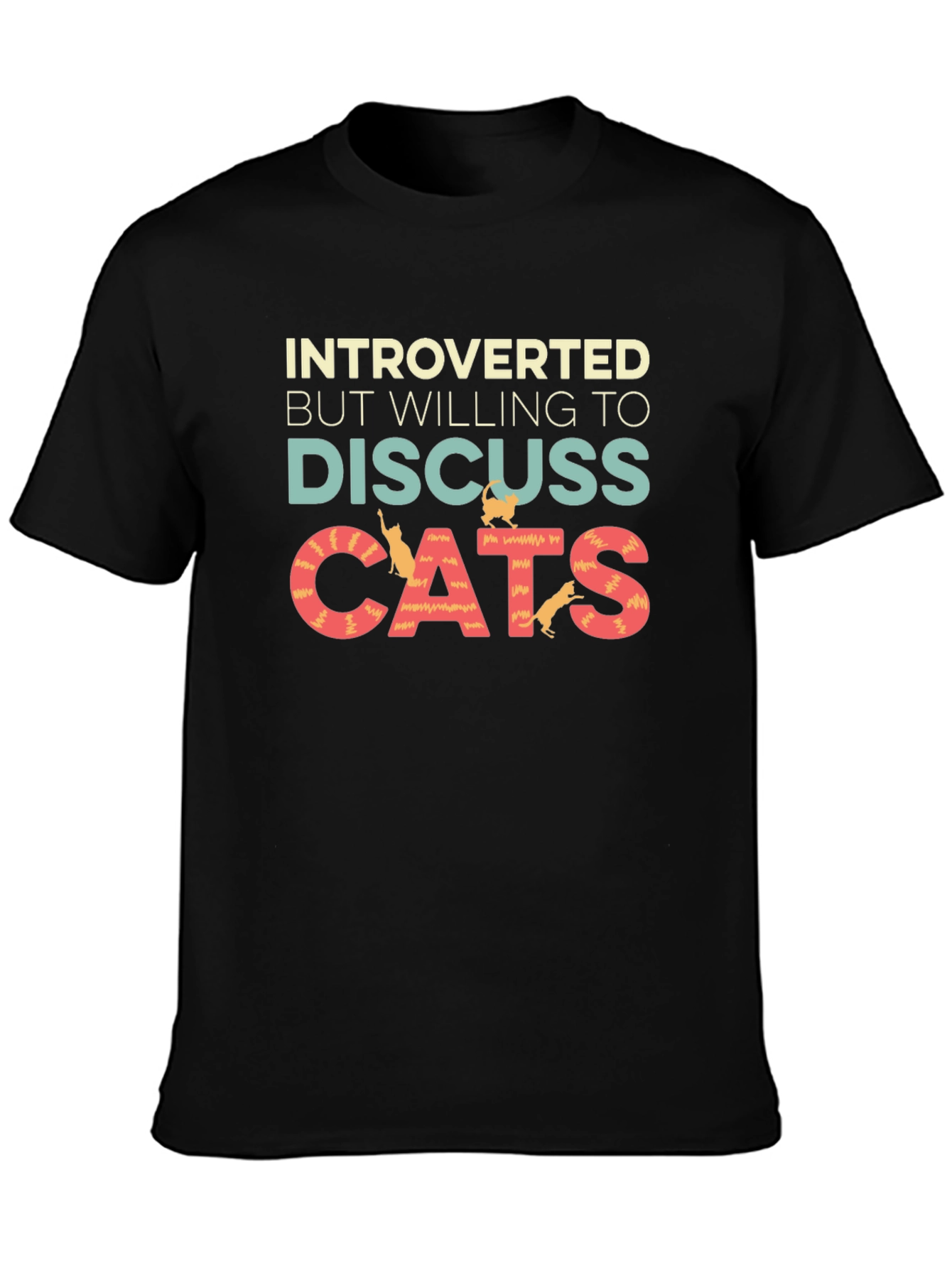 Introverted Cat Lover T-Shirt