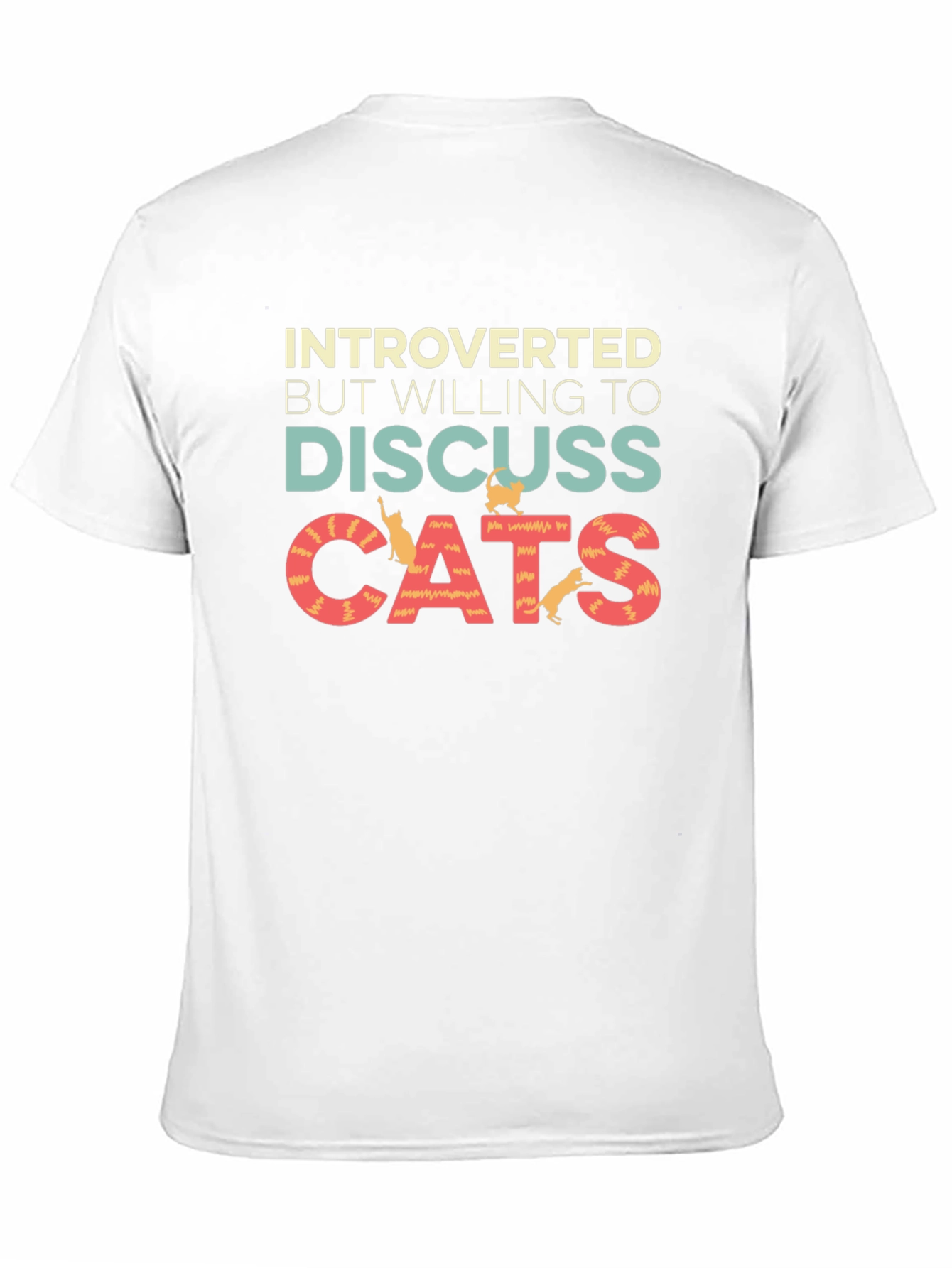 Introverted Cat Lover T-Shirt