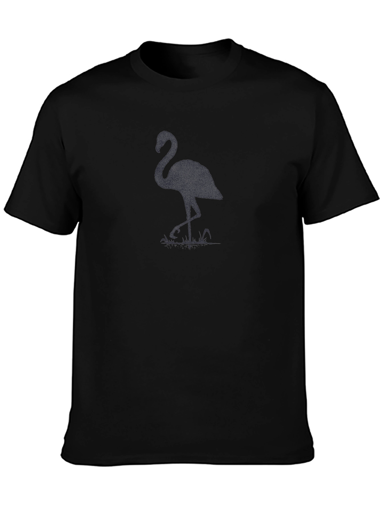 Black Flamingo Graphic Tee - Mens Casual Shirt