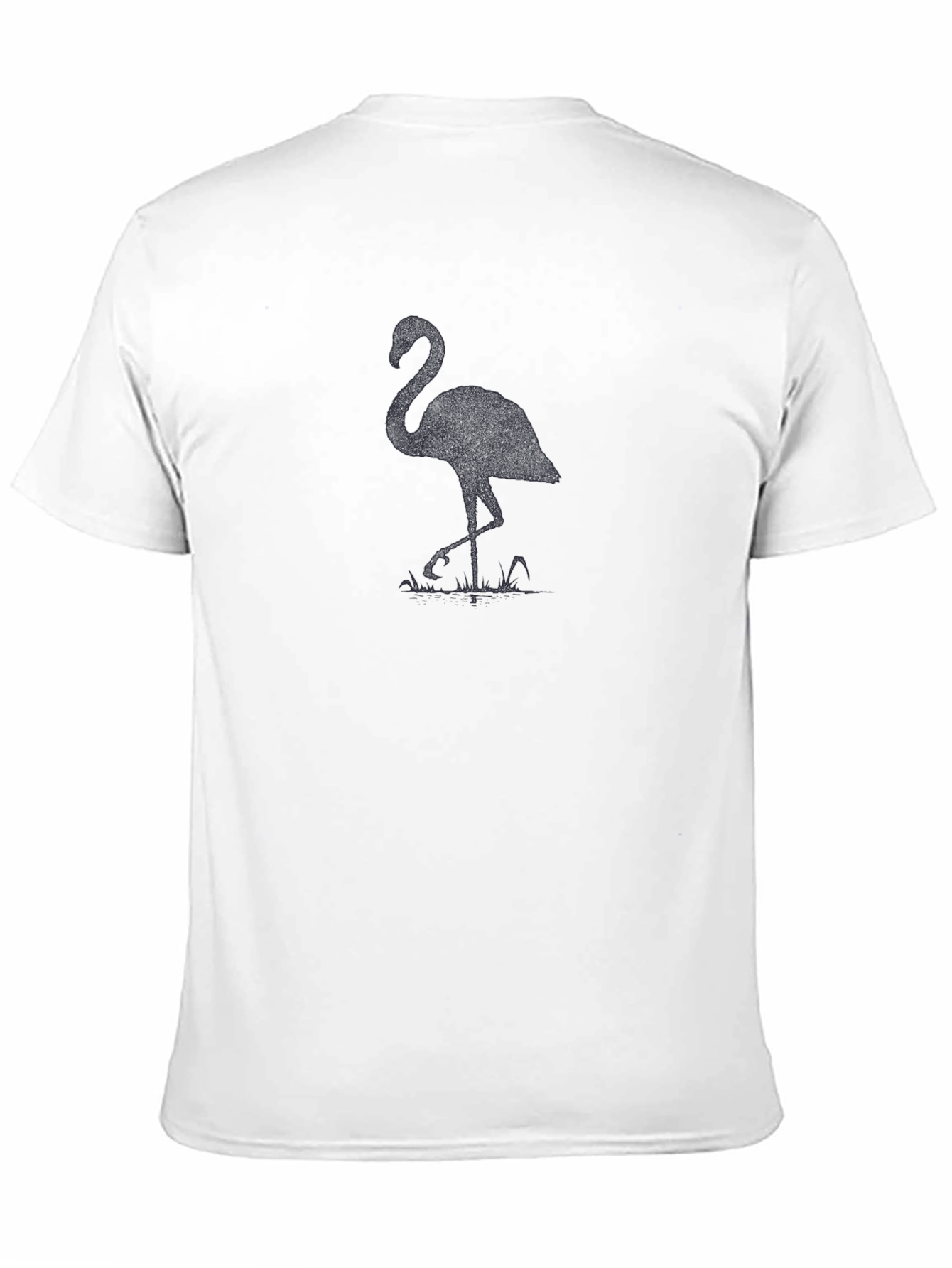 Black Flamingo Graphic Tee - Mens Casual Shirt