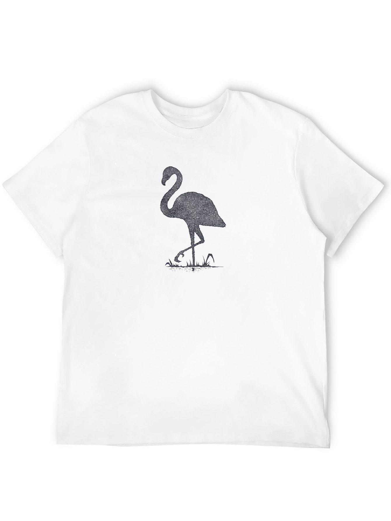 Black Flamingo Graphic Tee - Mens Casual Shirt