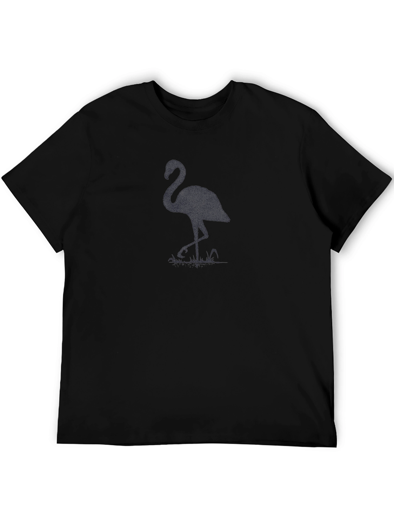 Black Flamingo Graphic Tee - Mens Casual Shirt