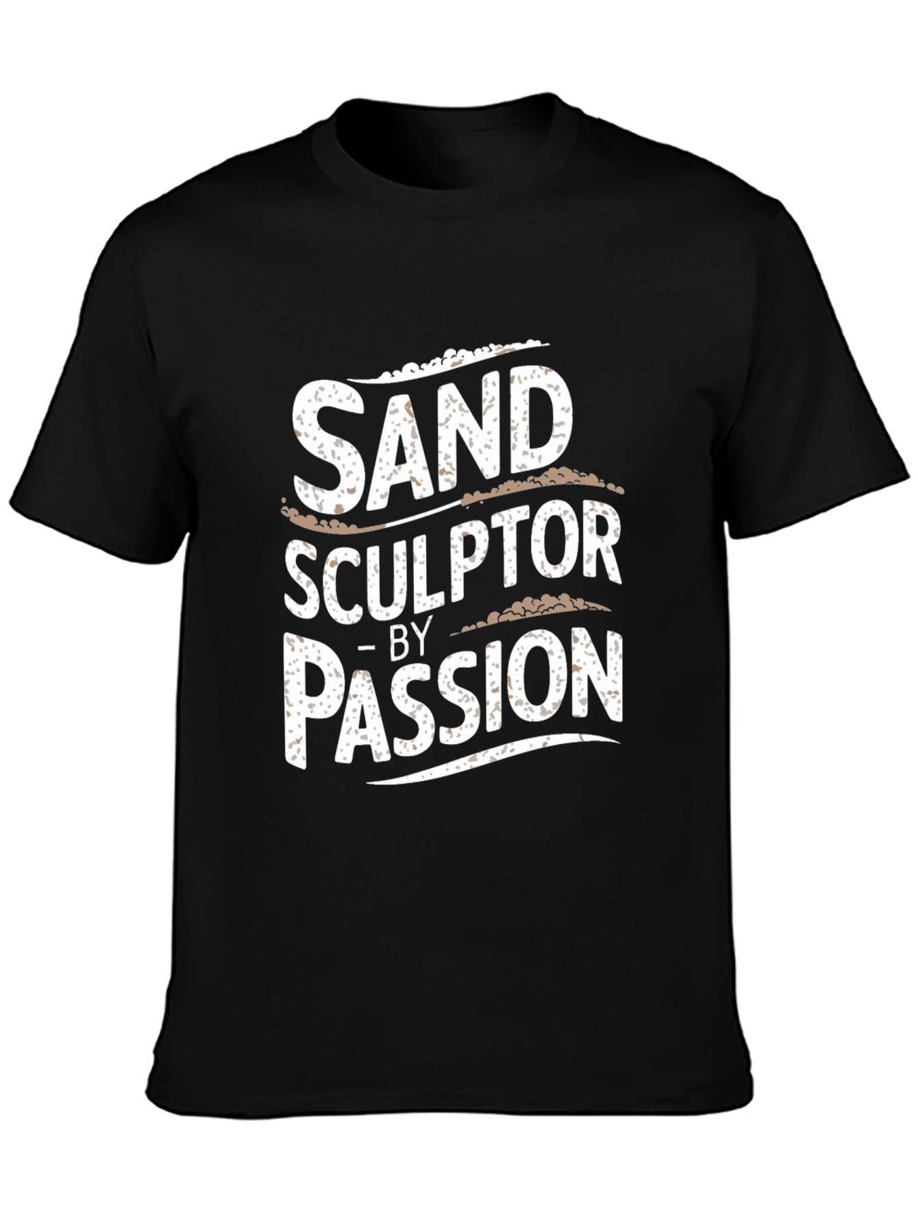 Sand Sculptor Passion Black T-Shirt