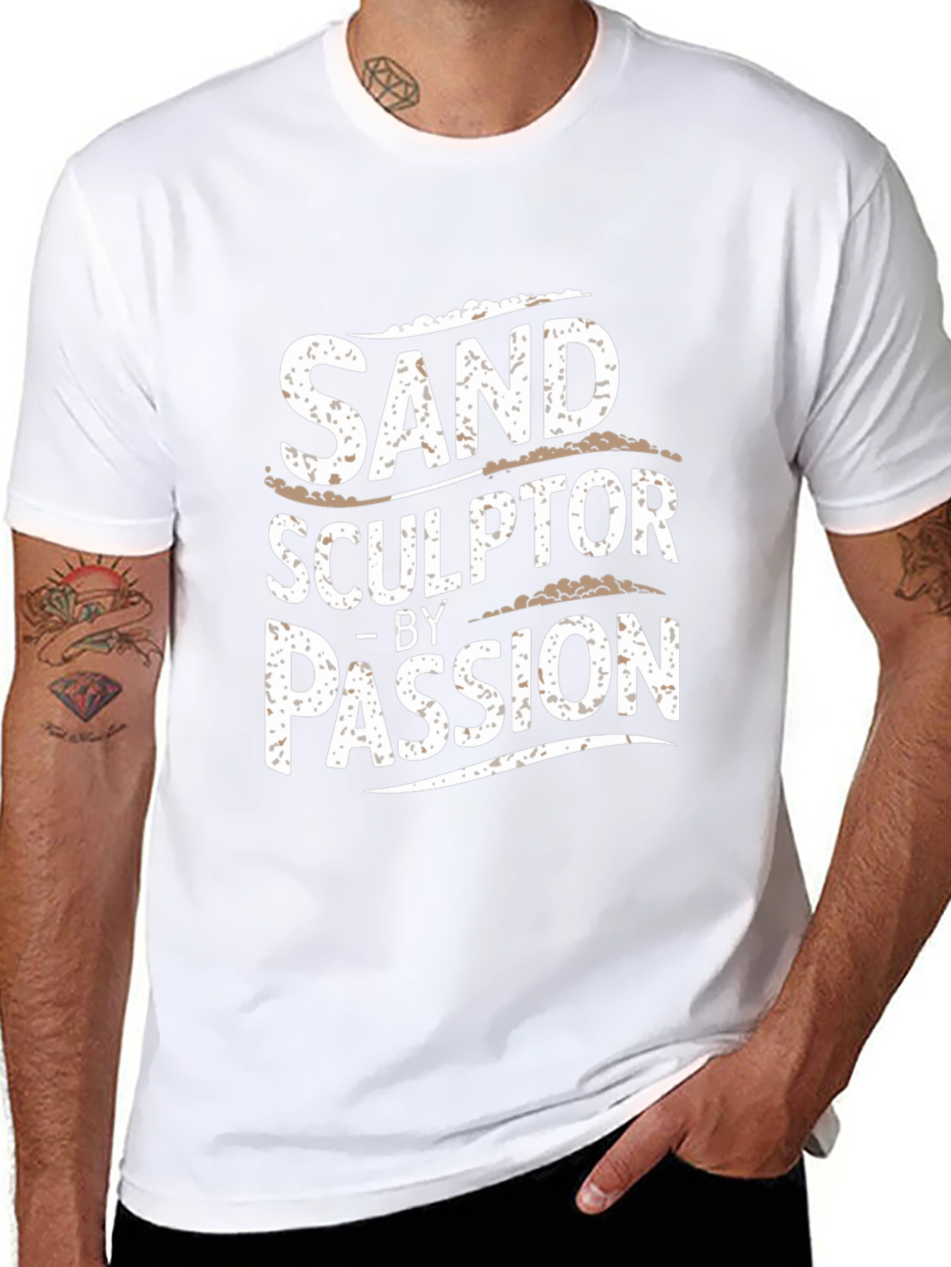 Sand Sculptor Passion Black T-Shirt